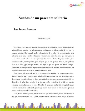 Rousseau_JeanJacques-Suenos De Un Paseante Solitario