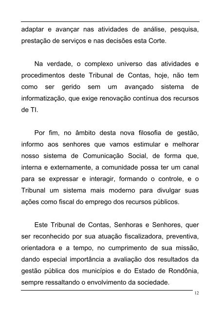 Discurso proferido pelo Conselheiro José Euler Potyguara Pereira ...