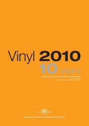 Vinyl 2010 Progress Report 2011 - VinylPlus