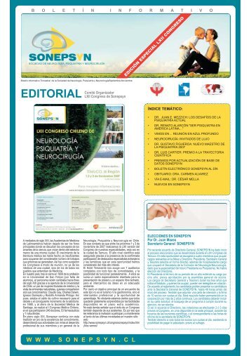 EDITORIAL - Sonepsyn