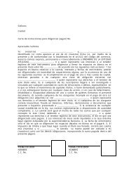 Señores Ciudad Carta de instrucciones para diligenciar pagaré No ...