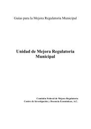 Unidad de Mejora Regulatoria Municipal - Cofemer