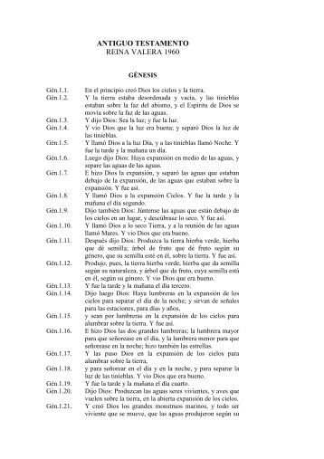 DESCARGAR LA BIBLIA REINA VALERA EN PDF