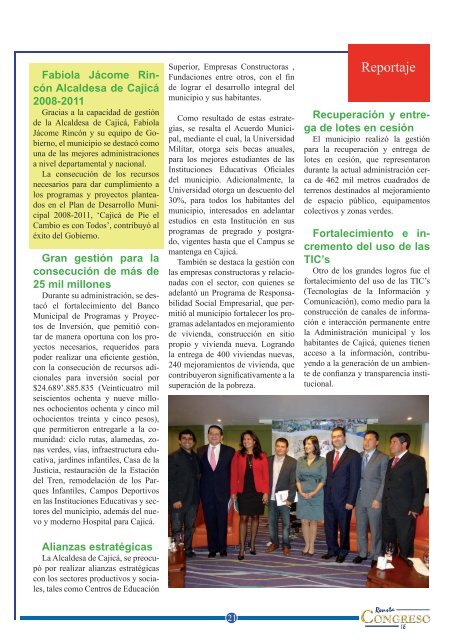 revista congreso.indb - Revista del Congreso