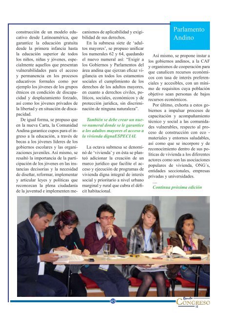 revista congreso.indb - Revista del Congreso