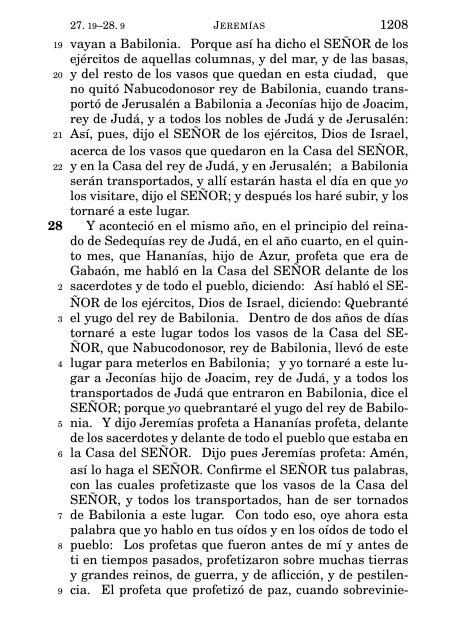 Ancient Spanish Bible (with variants) - Jewish testimonies