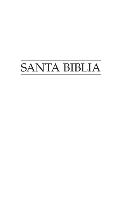 Santa Biblia SUD - Cumorah.org