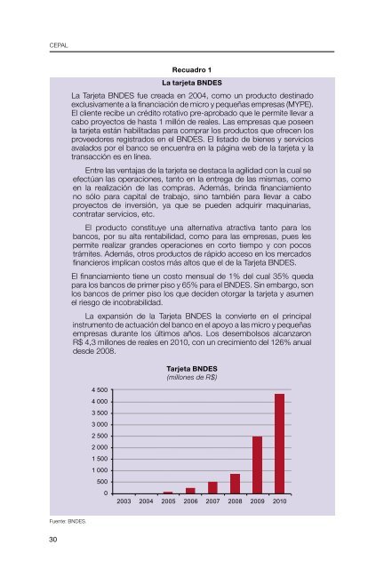 Eliminando barreras: El financiamiento a las pymes en - Cepal