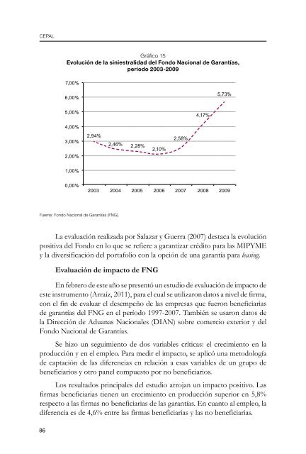 Eliminando barreras: El financiamiento a las pymes en - Cepal