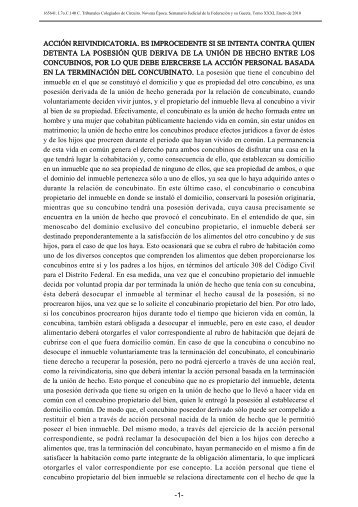 acción reivindicatoria. es improcedente si se intenta contra quien ...