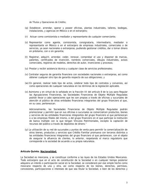 Estatutos Sociales de Operadora e Impulsora de ... - Banamex.com