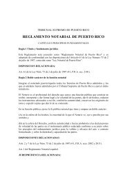 reglamento notarial de puerto rico - Academia Notarial Americana