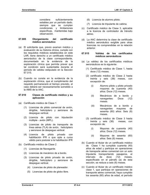 SUBCAPITULO A - DEFINICIONES - ICAO