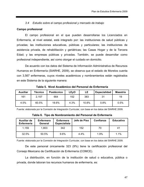 Escuela de Enfermería - UAEM - Universidad Autónoma del Estado ...