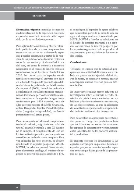 Descargar - Instituto de Investigación de Recursos Biológicos ...