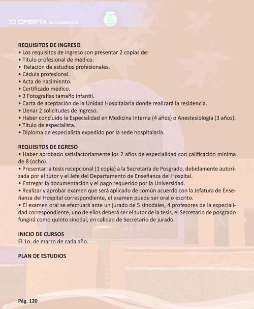 OFERTA ACADÉMICA - Transparencia - Universidad Autónoma de ...