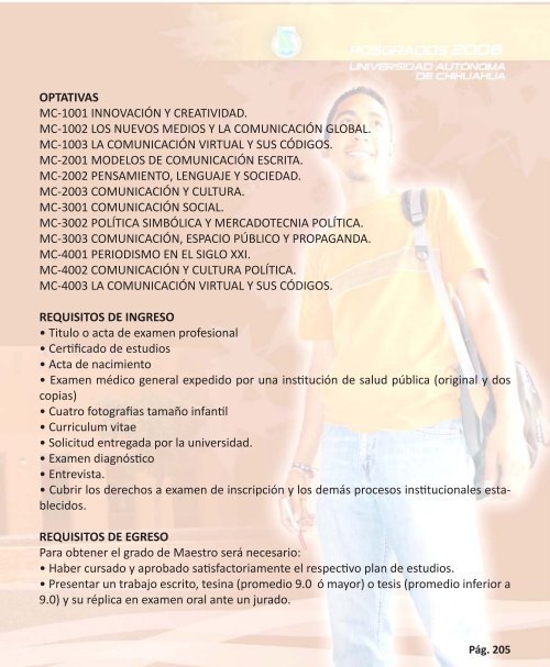 OFERTA ACADÉMICA - Transparencia - Universidad Autónoma de ...