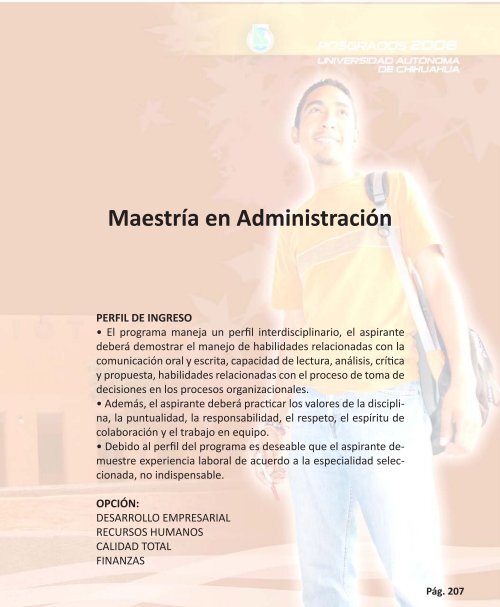 OFERTA ACADÉMICA - Transparencia - Universidad Autónoma de ...