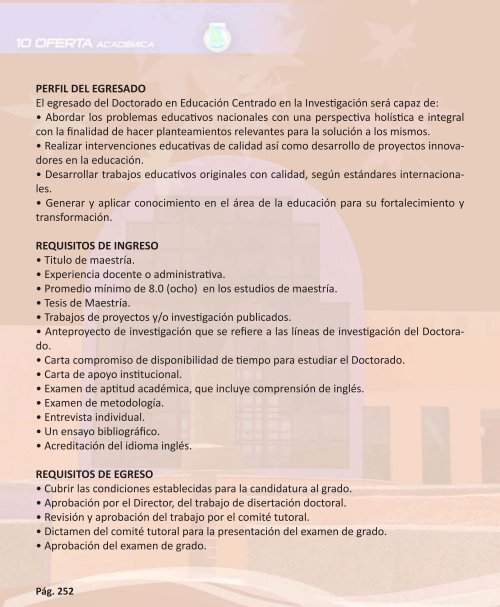 OFERTA ACADÉMICA - Transparencia - Universidad Autónoma de ...