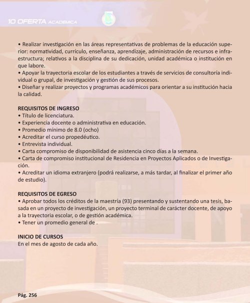 OFERTA ACADÉMICA - Transparencia - Universidad Autónoma de ...