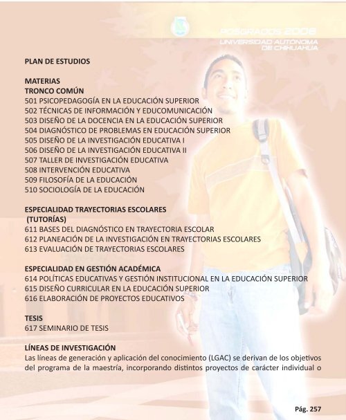 OFERTA ACADÉMICA - Transparencia - Universidad Autónoma de ...