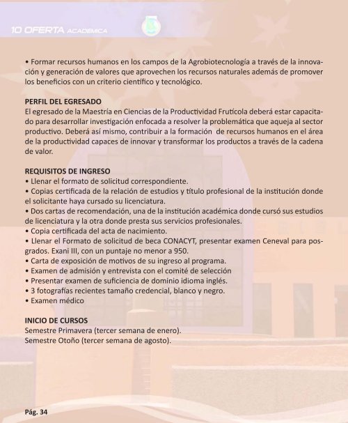 OFERTA ACADÉMICA - Transparencia - Universidad Autónoma de ...
