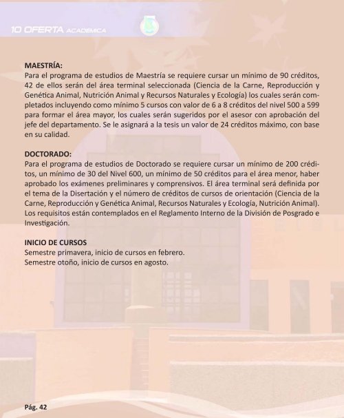 OFERTA ACADÉMICA - Transparencia - Universidad Autónoma de ...