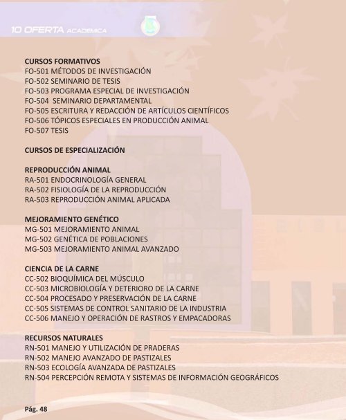 OFERTA ACADÉMICA - Transparencia - Universidad Autónoma de ...