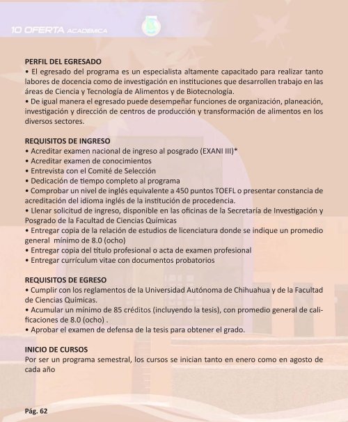 OFERTA ACADÉMICA - Transparencia - Universidad Autónoma de ...