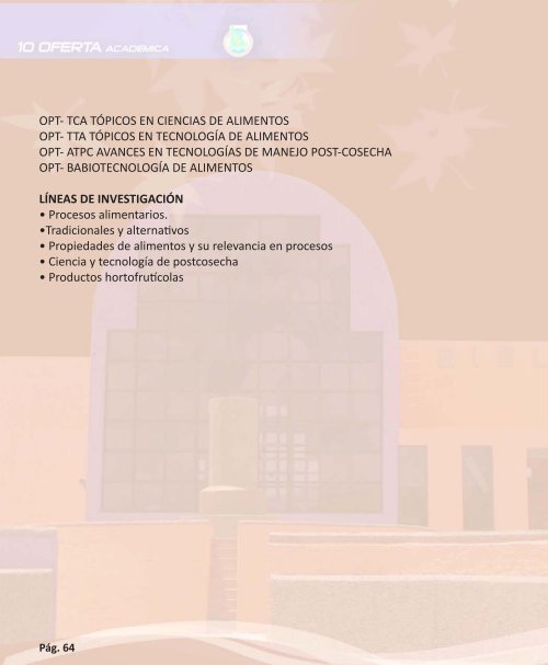 OFERTA ACADÉMICA - Transparencia - Universidad Autónoma de ...