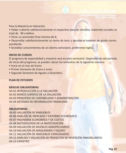 OFERTA ACADÉMICA - Transparencia - Universidad Autónoma de ...