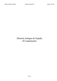 Historia Antigua de España I Cuatrimestre Temas - Noticias - Pepa y ...