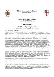 historia de la iglesia.pdf - Iglesia Episcopal en Colombia