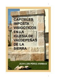 CAPITELES-IMPOSTA VISIGÓTICOS - Juan Luis Pérez Arribas