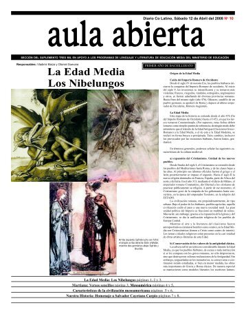 La Edad Media Los Nibelungos - Diario Colatino