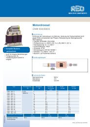 Motordrossel CNW 854/500/4