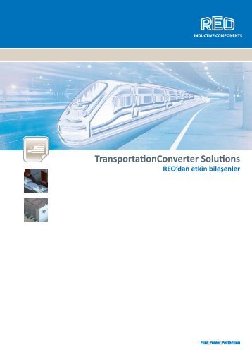 TransportationConverter Solutions REO'dan etkin bileşenler