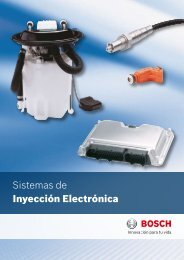 Sistemas de Inyección Electrónica - Bosch