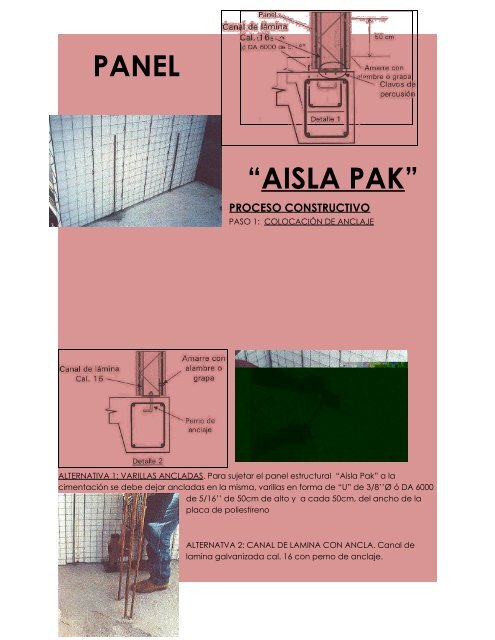 Panel - Aisla Pak