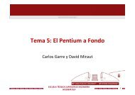 Tema 5: El Pentium a Fondo - DAC