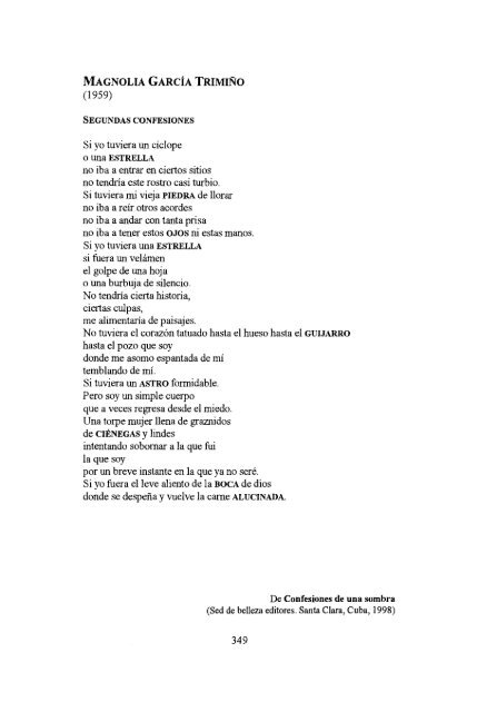 antología de la poesía cósmica cubana - Frente de Afirmación ...