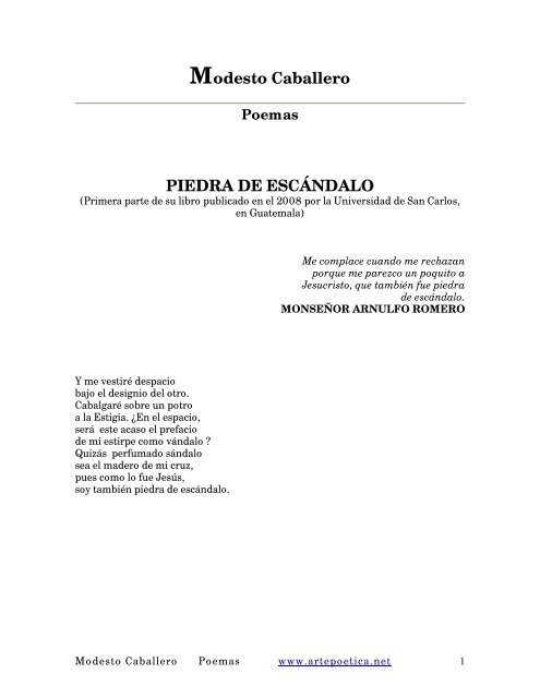 Modesto Caballero Poemas Rostros Y Versos modesto caballero poemas rostros y versos