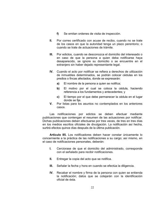 ley del procedimiento administrativo del estado de jalisco y sus ...