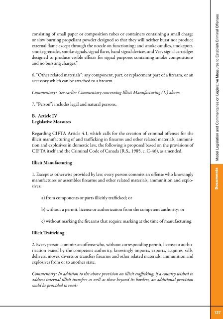 Documentos Claves de la OEA sobre Seguridad, Vol. III CIFTA