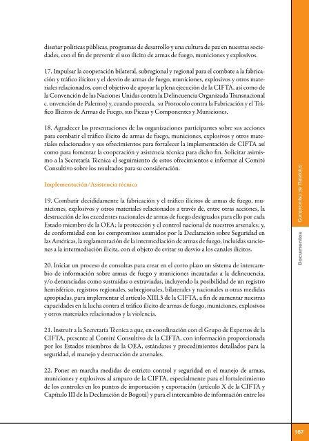 Documentos Claves de la OEA sobre Seguridad, Vol. III CIFTA