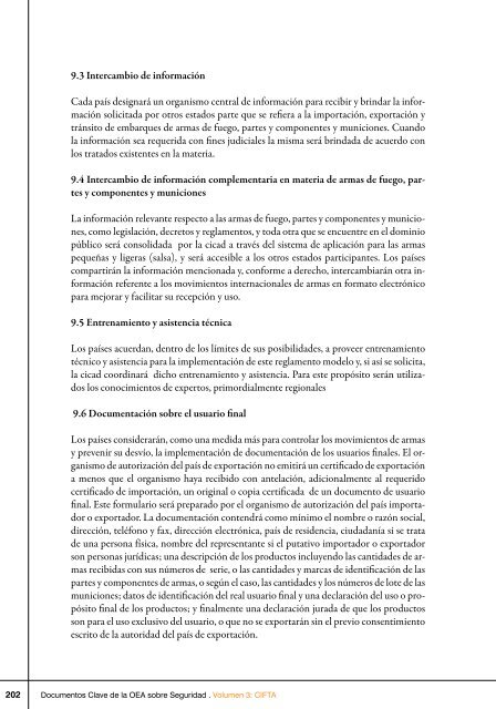 Documentos Claves de la OEA sobre Seguridad, Vol. III CIFTA