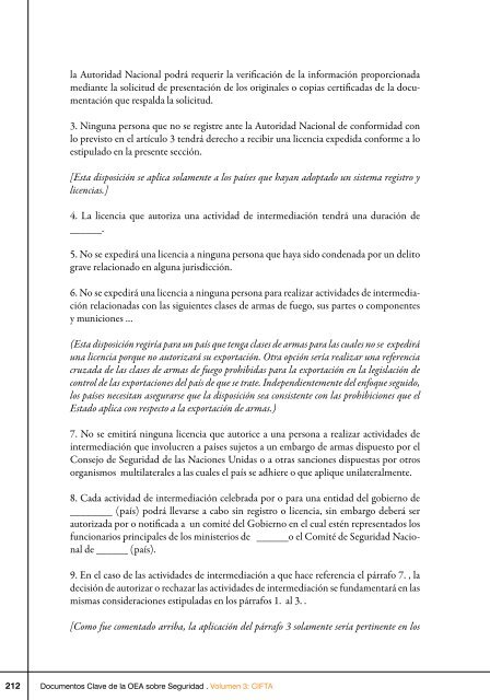 Documentos Claves de la OEA sobre Seguridad, Vol. III CIFTA