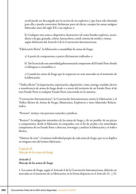 Documentos Claves de la OEA sobre Seguridad, Vol. III CIFTA