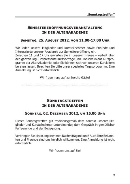 Programm 2/2012 - Altenakademie Dortmund