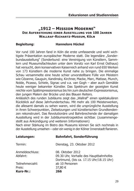 Programm 2/2012 - Altenakademie Dortmund